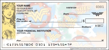 wonder woman checks - click to preview