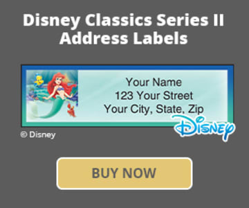 Disney Classics, Series II Address Labels