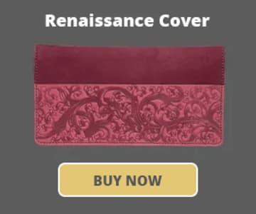 Renaissance Checkbook Cover