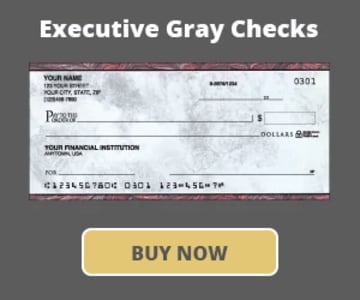 Executive Gray Marble Checks