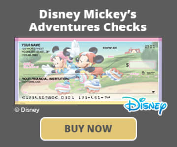 Disney Mickey's Adventures Checks