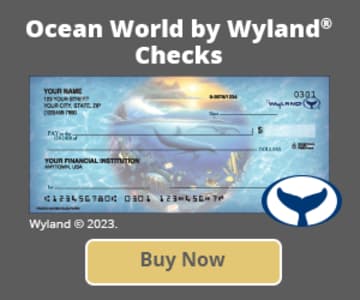 Ocean World by Wyland Checks