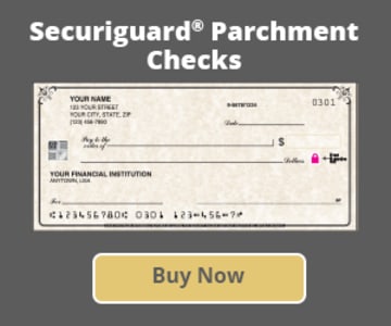 Securiguard Parchment Checks