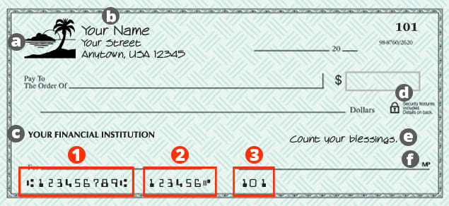 Anatomy Of a Check