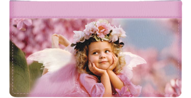 Angel Faces Checkbook Cover – click to view product detail page