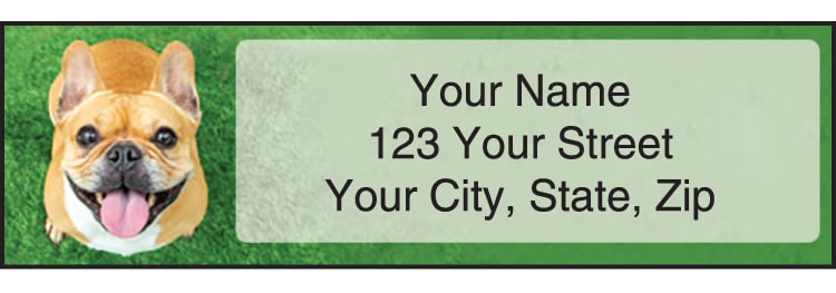 French Bulldog Labels – click to view product detail page