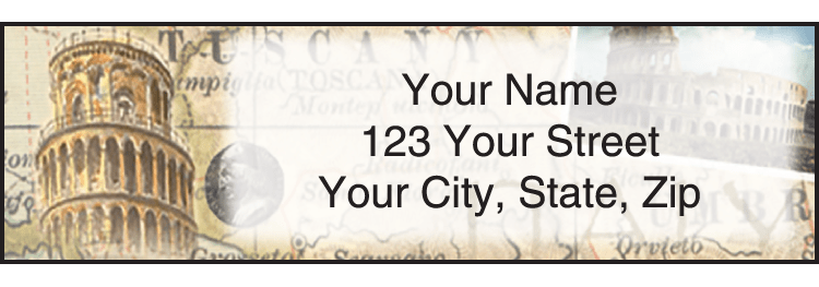The Grand Tour Address Labels – click to view product detail page