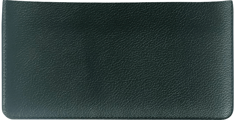 Hunter Green Checkbook Cover – click to view product detail page