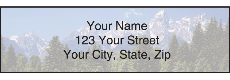 Nature's Majesty Address Labels – click to view product detail page