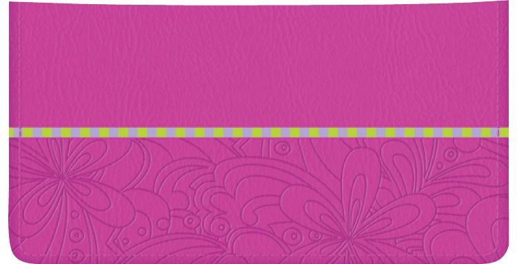 Psychedelic Checkbook Cover – click to view product detail page