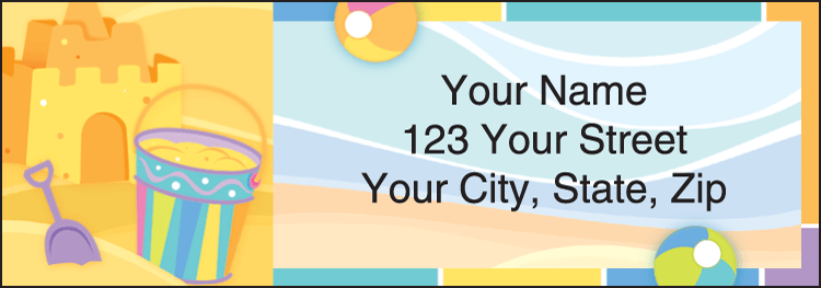 Sunny Days Sheeted Address Labels | Checks Unlimited