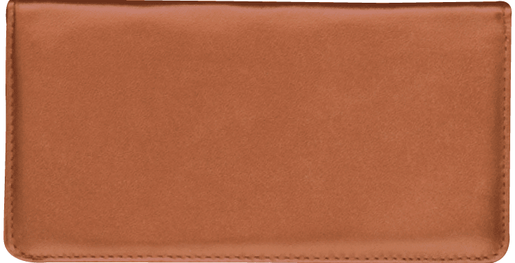 Tan Side Tear Checkbook Covers Checks Unlimited