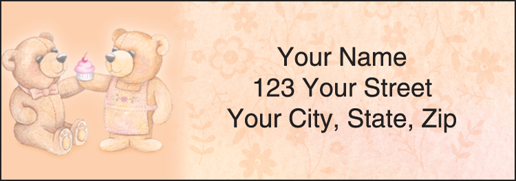 Teddy Bears Sheeted Address Labels | Checks Unlimited