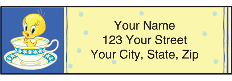 Totally Tweety Address Labels – click to view product detail page