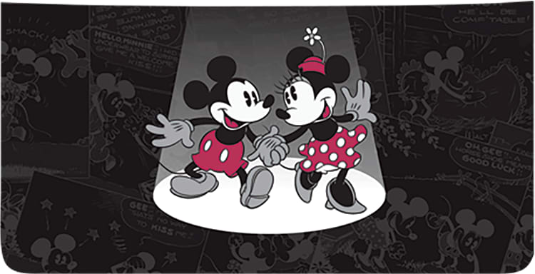 Disney Vintage Mickey & Minnie Checkbook Cover – click to view product detail page