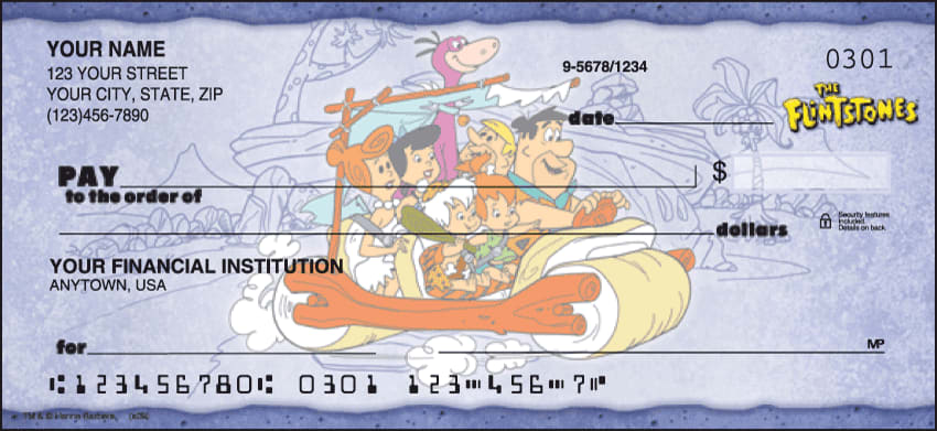 what are the names of the flintstones