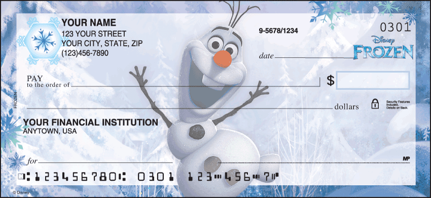 Disney Frozen Checks – click to view product detail page