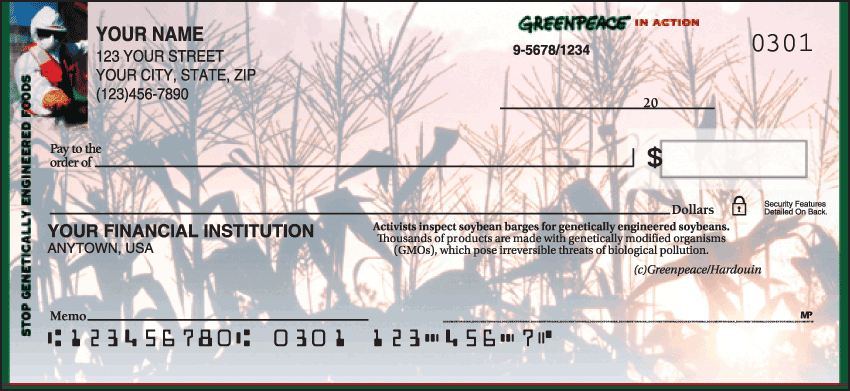 Greenpeace In Action Checks – click to view product detail page