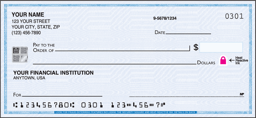 Securiguard Classic Blue Checks