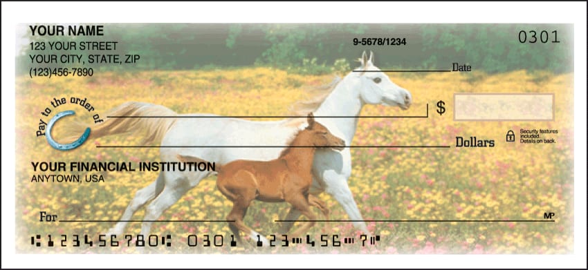 Side Tear - Horse Play Checks – click to view product detail page