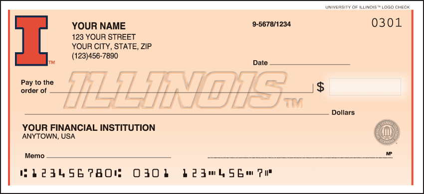 Illinois Logo Checks – click to view product detail page