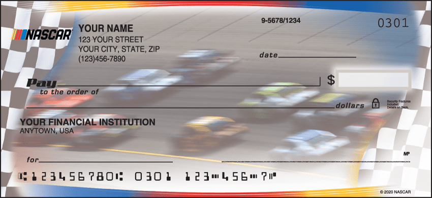 NASCAR Checks – click to view product detail page