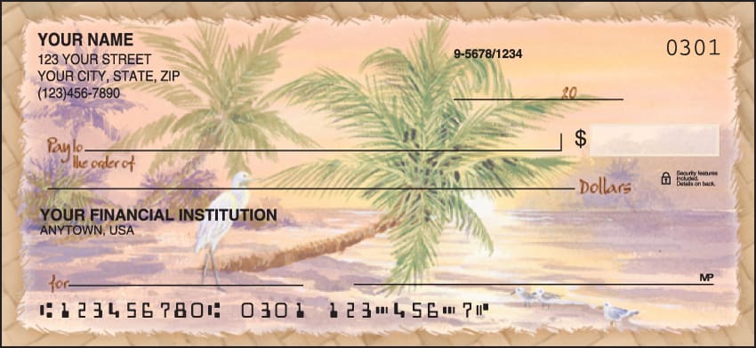 Palm Trees Checks – click to view product detail page