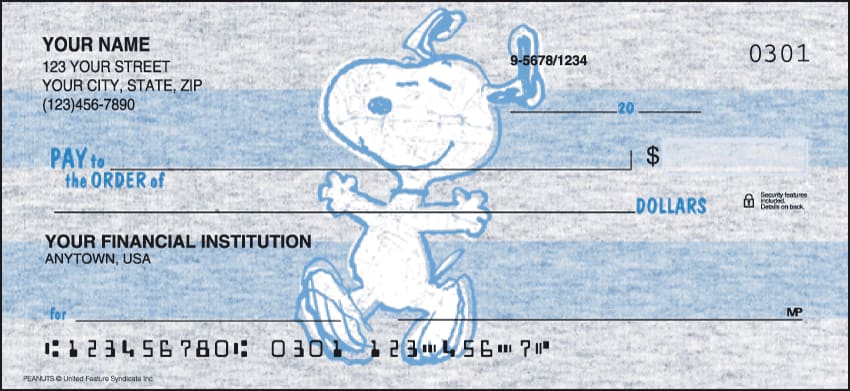 Peanuts Checks – click to view product detail page