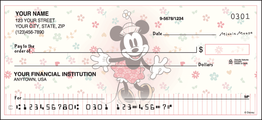 Disney Vintage Minnie Checks – click to view product detail page