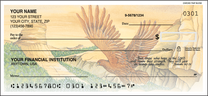Watercolor Blessings Checks – click to view product detail page