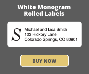 Rolled Address Labels - Order Online | Checks Unlimited