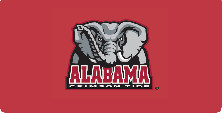 Alabama Fabric Checkbook Cover