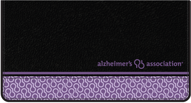 Alzheimers Association Checkbook Cover