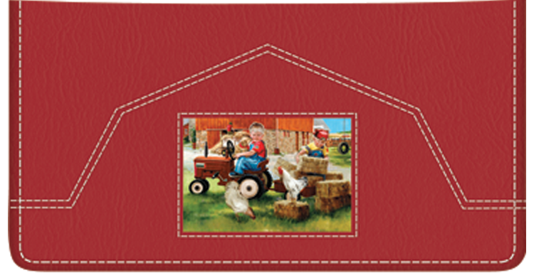 Barnyard Buddies Checkbook Cover