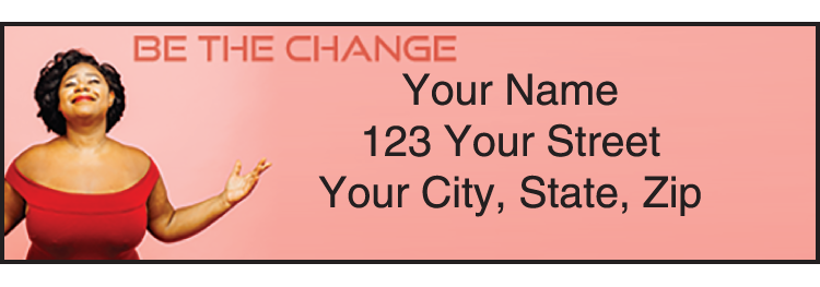 Be The Change Address Labels (200)