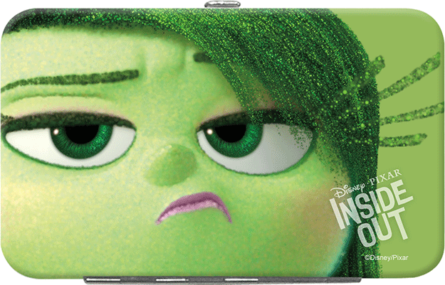 Inside Out Credit Card Holder Disgust