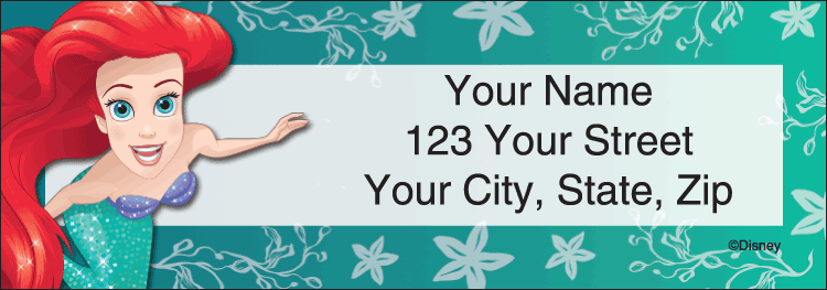 Disney Princess Address Labels Set of 210