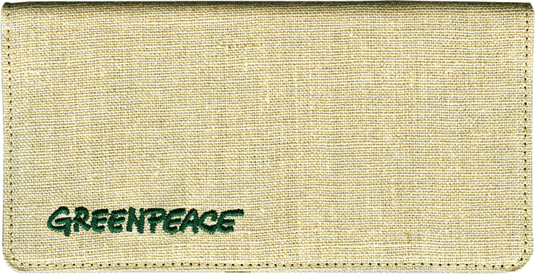 Greenpeace Checkbook Cover