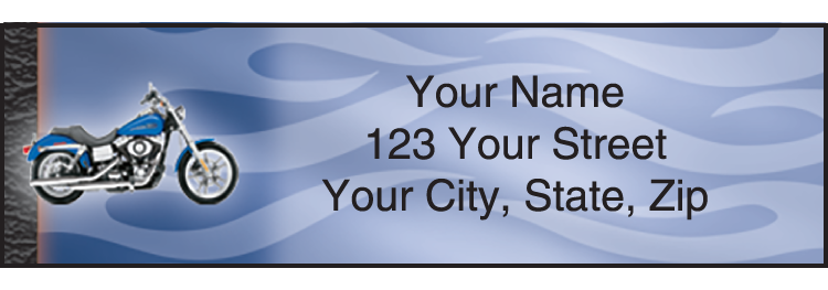 Harley Davidson Address Labels Set of 210