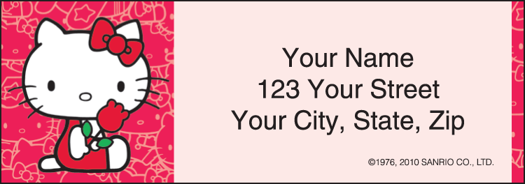 Hello Kitty Classics Address Labels Set of 210