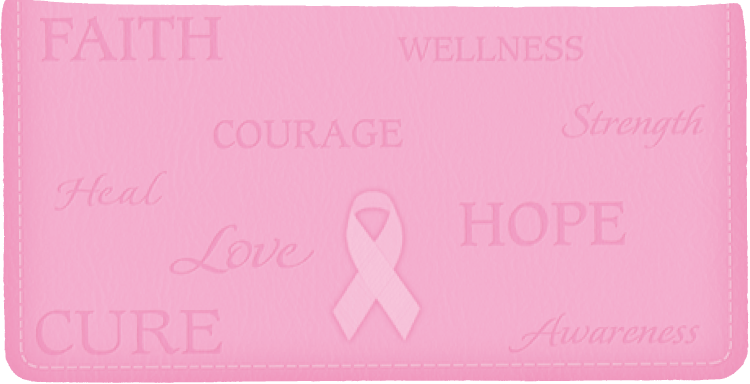 Hope for the Cure Checkbook Cover