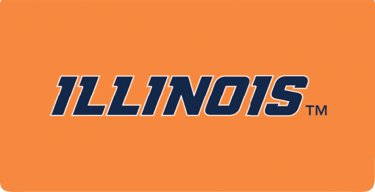 Illinois Fighting Illini Checkbook Cover