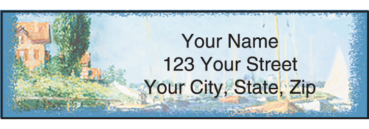 Impressionist Address Labels