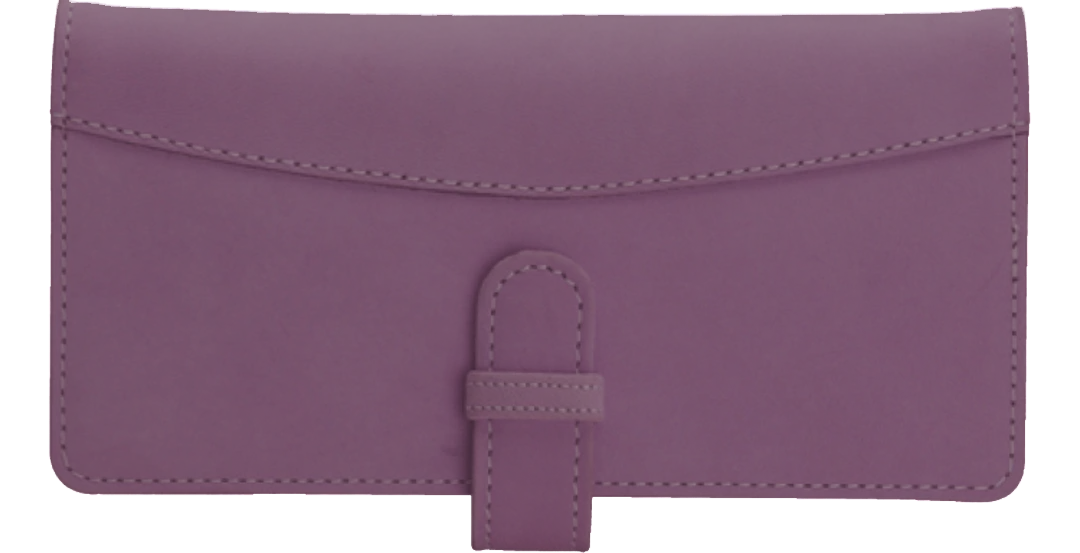 Lavender Checkbook Cover