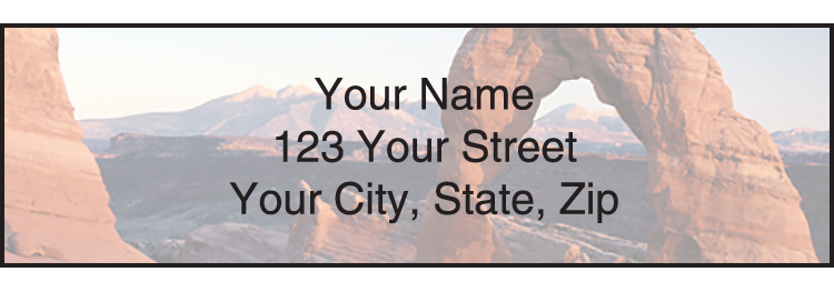 National Parks Address Labels Set of 210