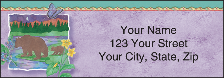 Northwoods Address Labels Set of 210