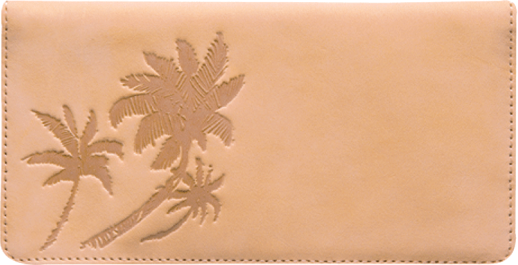 Palm Trees Checkbook Cover