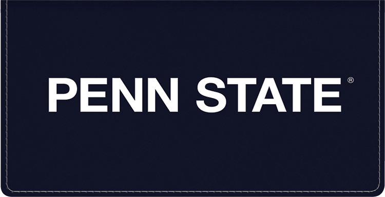 Penn State Fabric Checkbook Cover