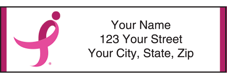 Pink for the Cure Address Labels (200)