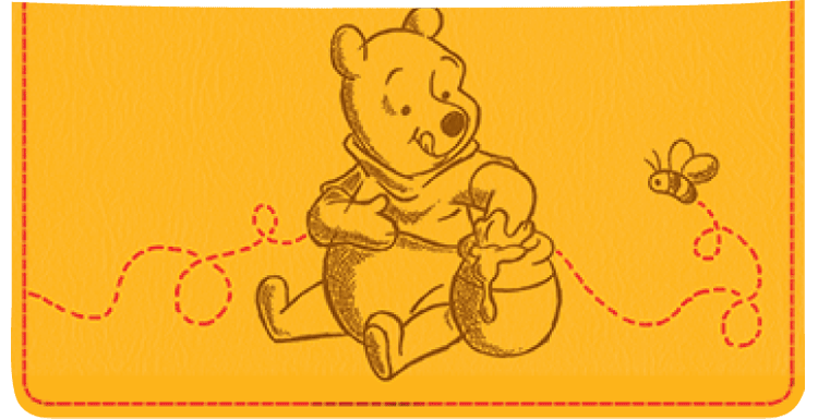 Disney Pooh & Friends Checkbook Cover